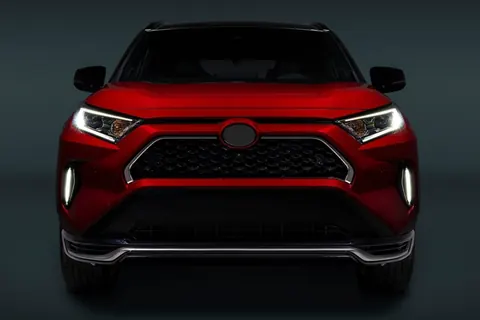 Накладки на решітку (2 шт) для Toyota Rav 4 2019- рр — Toyota Rav 4 2019- гг. DianaParts