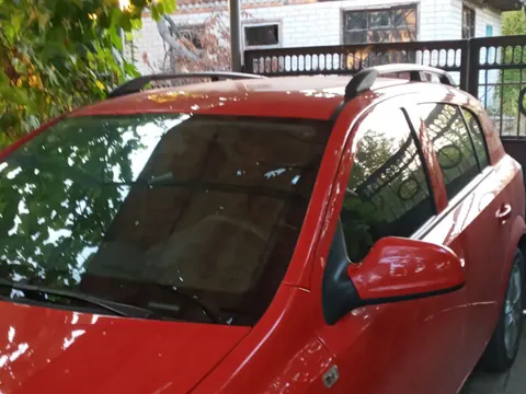 Рейлінги алюмінієві (HB, чорні) для Opel Astra H 2004-2013 рр — Opel Astra H 2004-2013 гг. DianaParts