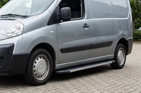 Бокові пороги Duru (2 шт., алюміній) Коротка база для Citroen Jumpy 2007-2017 рр — Citroen Jumpy 2007–2017 гг. DianaParts