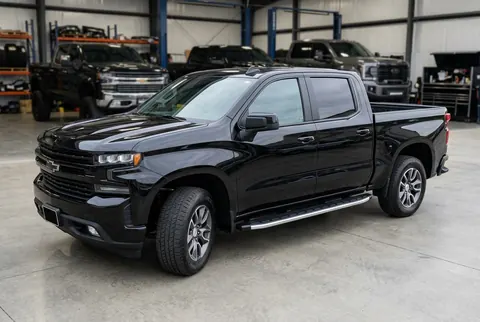 Бокові пороги Fullmond (2 шт., алюміній) для Chevrolet Silverado 2019- рр — Chevrolet Silverado 2019- гг. DianaParts