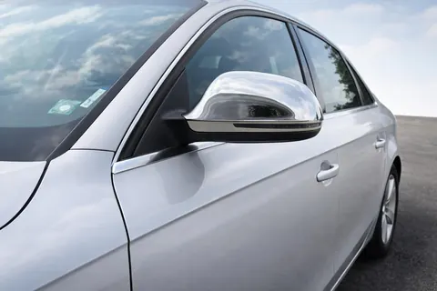 Накладки на дзеркала 2007-2009 (2 шт., нерж.) для Ауди A5 рр — Audi A5 2007-2015 гг. DianaParts