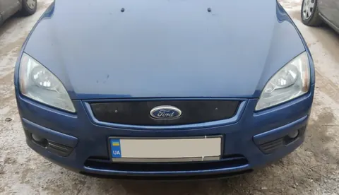 Зимова накладка на решітку Глянцева для Ford Focus II 2005-2008 рр — Ford Focus II 2005-2008 гг. DianaParts
