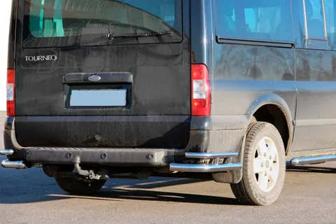 Задні куточки AK003-Double (нерж.) для Ford Transit 2000-2014 рр — Ford Transit 2000–2014 гг. DianaParts