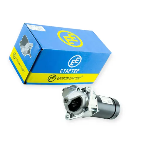 Стартер Lanos 1.5, 1.6, Aveo 1.5, 1.6, Lacetti 1.6 (1,1 кВт, 10 зуб) Elprom-Elhovo — Автозапчастини DianaParts