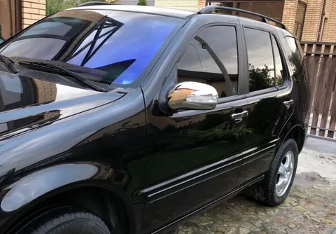 Накладки на дзеркала (2 шт, нерж.) для Mercedes ML W163 1997-2005 рр — Mercedes ML W163 1997-2005 гг. DianaParts