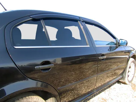 Окантовка вікон (4 шт, нерж) для Skoda Octavia I Tour A4 1996-2010 рр — Skoda Octavia I Tour A4 1996-2010 гг. DianaParts