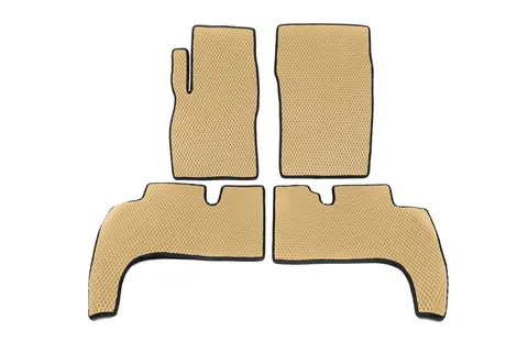 Килимки EVA (бежеві) GX для Toyota Land Cruiser 80 1990-1997 рр — Toyota Land Cruiser 80 1990-1997 гг. DianaParts