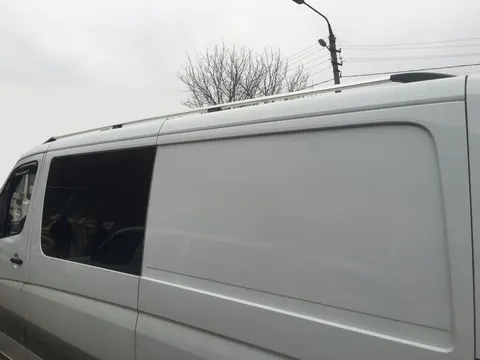 Рейлінги DD 265 см, Хром, пластикова ніжка для Mercedes Sprinter W906 2006-2018 рр — Mercedes Sprinter W906 2006–2018 гг. DianaParts