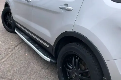 Бокові пороги Fullmond (2 шт., алюм.) для Ford Explorer 2011-2019 рр — Ford Explorer 2011-2019 гг. DianaParts
