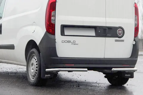 Задні куточки AK003 (нерж.) для Opel Combo 2012-2018 рр — Opel Combo 2012-2018 гг. DianaParts