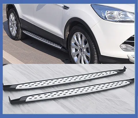 Бокові пороги OEM-V2 (2 шт., алюміній) для Ford Kuga/Escape 2013-2019 рр — Ford Kuga/Escape 2013-2019 гг. DianaParts