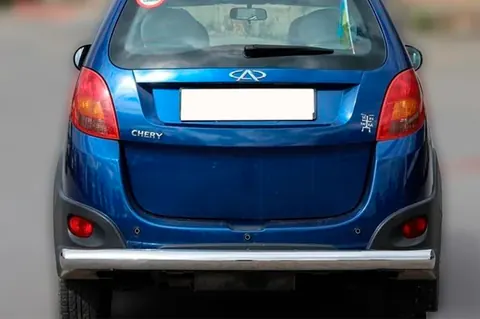Задній захист AK002 (2 шт., нерж) для Chery Beat 2009-2015 рр — Chery Beat 2009-2015 гг. DianaParts