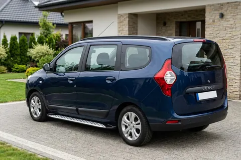 Бокові пороги Shining V1 (2 шт., Алюміній) для Dacia Lodgy 2012-2022 рр — Dacia Lodgy 2012-2022 гг. DianaParts