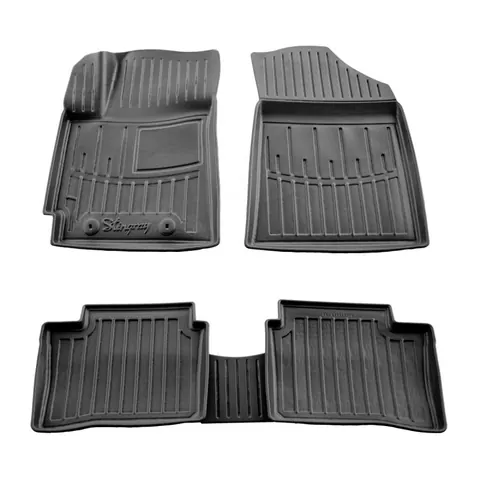 Килимки Stingray 3D (5 шт) для Hyundai I-10 2020- рр — Hyundai I-10 2020- гг. DianaParts