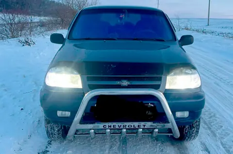 Кенгурятник WT004 (нерж) для Chevrolet Niva 1998-2020 рр — Chevrolet Niva 1998-2020 гг. DianaParts