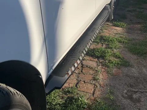 Бокові пороги Dakar V1 без LED (2 шт, метал) для Toyota Hilux 2015- рр — Toyota Hilux 2015- гг. DianaParts