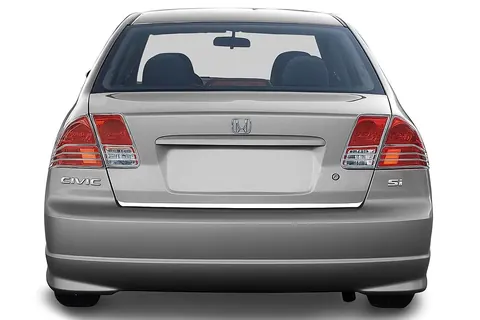 Накладки на стопи (2 шт, пласт.) для Honda Civic Sedan VII 2001-2006 рр — Honda Civic Sedan VII 2001-2006 гг. DianaParts