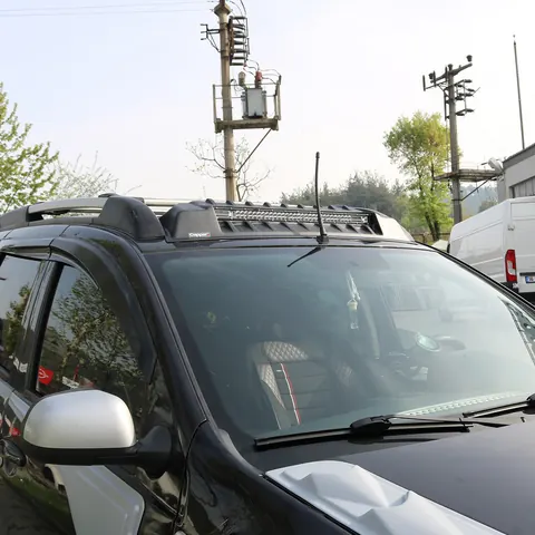 Козирьок лобовога скла V3 (LED) для Renault Duster 2008-2017 рр — Renault Duster 2008-2017 гг. DianaParts