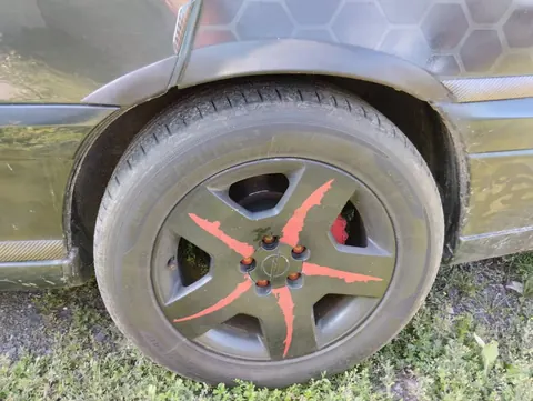 Накладки на арки (4 шт, чорні, ABS-пластик) для Opel Omega B 1994-2003 рр — Opel Omega B 1994-2003 гг. DianaParts