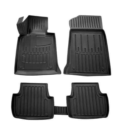 Килимки Stingray 3D (5 шт, поліуретан) для BMW 3 серія E46 1998-2006 рр — BMW 3 серия E46 1998-2006 гг. DianaParts