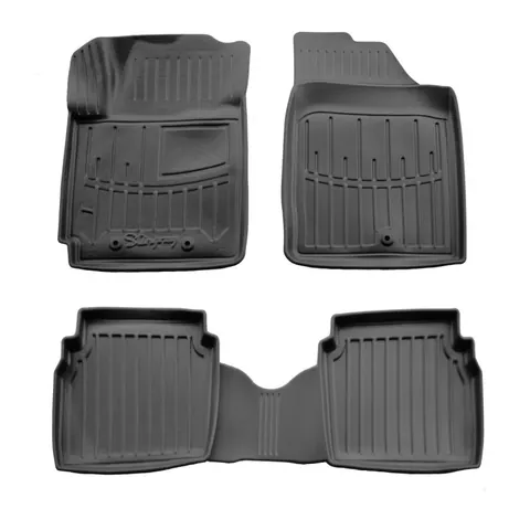 Килимки Stingray 3D (4 шт) для Hyundai I-10 2008-2013 рр — Hyundai I-10 2008-2013 гг. DianaParts