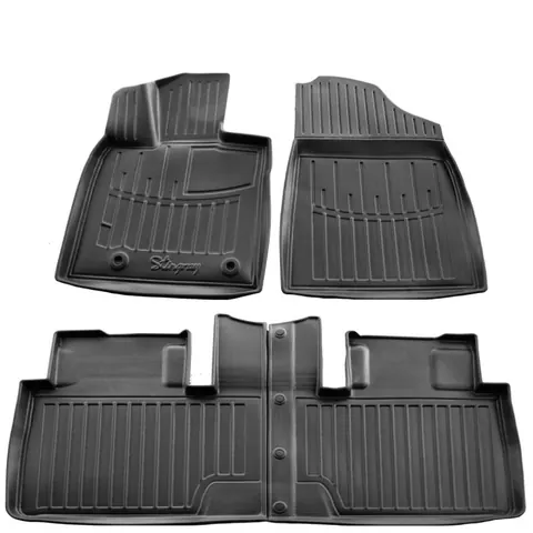 Килимки Stingray 3D (4 шт) для Toyota bZ3 2023- рр — Toyota bZ3 2023- гг. DianaParts