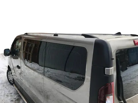 Рейлінги Хром Коротка, Пластикові ніжки для Opel Vivaro 2015-2019 рр — Opel Vivaro 2015-2019 гг. DianaParts