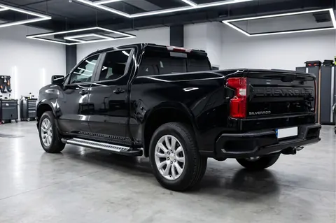 Бокові пороги Line (2 шт., алюміній) для Chevrolet Silverado 2019- рр — Chevrolet Silverado 2019- гг. DianaParts
