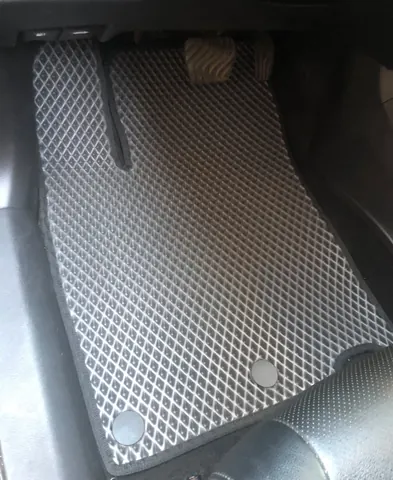 Килимки для Qashqai (EVA, чорні) для Nissan Qashqai 2014-2021 рр — Nissan Qashqai 2014-2021 гг. DianaParts