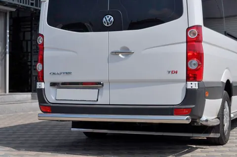 Задня дуга AK002 (нерж) для Volkswagen Crafter 2006-2016 рр — Volkswagen Crafter 2006-2016 гг. DianaParts
