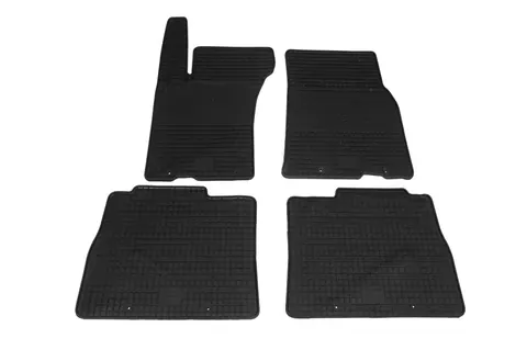 Гумові килимки (4 шт, Polytep) для Mercedes ML W163 1997-2005 рр — Mercedes ML W163 1997-2005 гг. DianaParts