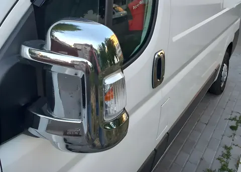 Накладки на дзеркала (2 шт, пласт) для Peugeot Boxer 2006-2025 рр — Peugeot Boxer 2006-2025 гг. DianaParts