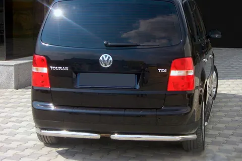 Задні куточки AK003 (2 шт., нерж) для Volkswagen Touran 2003-2010 рр — Volkswagen Touran 2003-2010 гг. DianaParts