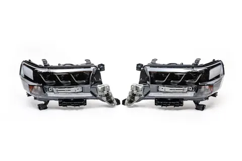 Передні фари 2016-2026 (LX-Design) для Toyota Land Cruiser 200 рр — Toyota Land Cruiser 200 2007-2021 гг. DianaParts