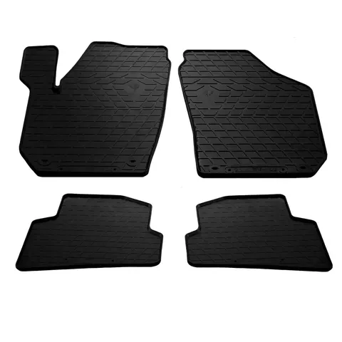 Гумові килимки (4 шт, Stingray) для Skoda Fabia 2007-2014 рр — Skoda Fabia 2007-2014 гг. DianaParts