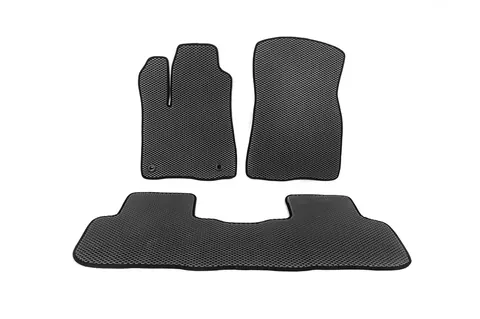 Килимки EVA (2 ряди, чорні) для Toyota Highlander 2013-2019 рр — Toyota Highlander 2013-2019 гг. DianaParts