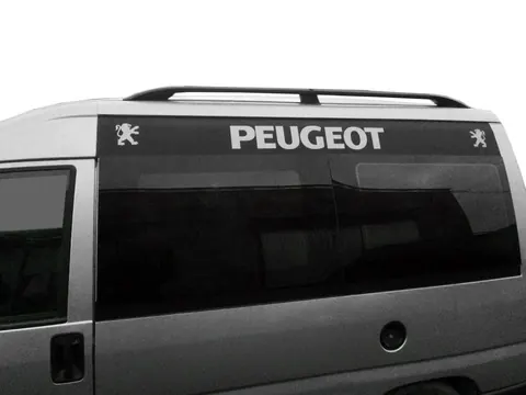 Рейлінги, чорний колір Коротка база, Пластикові ніжки для Fiat Scudo 1996-2007 рр — Fiat Scudo 1996-2007 гг. DianaParts