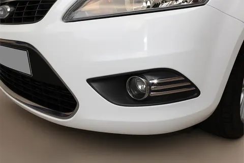 Хром накладки на противотуманки (6 част., нерж.) для Ford Focus II 2008-2011 рр — Ford Focus II 2008-2011 гг. DianaParts