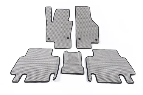 Поліуретанові килимки (2 ряди, EVA, сірі) для Volkswagen Sharan 2010-2023 рр — Volkswagen Sharan 2010-2023 гг. DianaParts