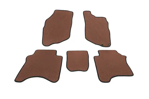 Килимки EVA (Коричневий) для Honda FIT/Jazz 2002-2008 рр — Honda FIT/Jazz 2002-2008 гг. DianaParts