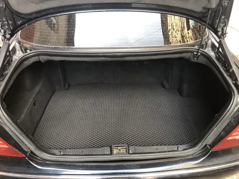Килимок багажника (Short, EVA, чорний) для Mercedes S-сlass W220 1998-2005 рр — Mercedes S-сlass W220 1998-2005 гг. DianaParts