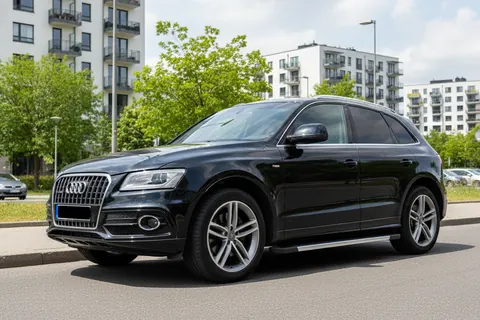 Бокові пороги RedLine V1 (2 шт., Алюміній) для Ауди Q5 2008-2017 рр — Audi Q5 2008-2017 гг. DianaParts
