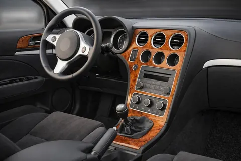 Накладки на панель (Meric) Темне дерево для Alfa Romeo 159 2005-2011 рр — Alfa Romeo 159 2005-2011 гг. DianaParts