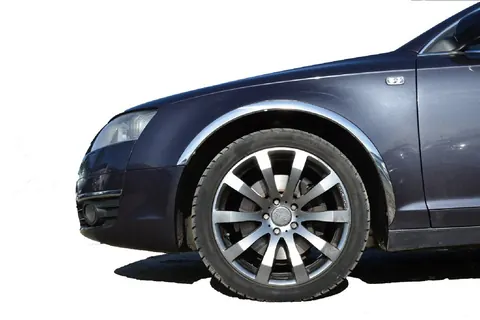 Накладки на арки (4 шт, нерж) для Ауди A6 C6 2004-2011 рр — Audi A6 C6 2004-2011 гг. DianaParts