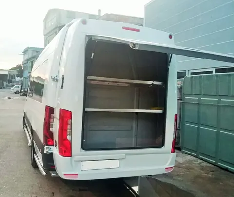 Навісний багажник (високий дах) для Mercedes Sprinter W907/W910 2018- рр — Mercedes Sprinter W907/W910 2018- гг. DianaParts