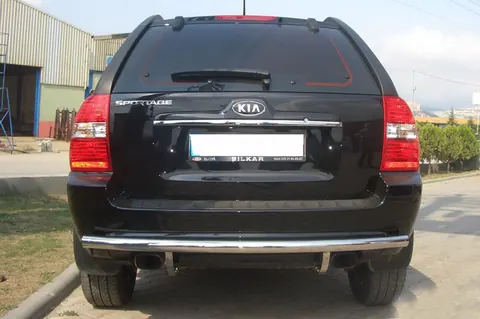 Задня дуга AK002 (нерж.) для Kia Sportage 2004-2010 рр — Kia Sportage 2004-2010 гг. DianaParts