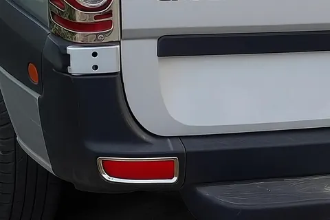 Накладки на рефлектори (2 шт., нерж.) для Mercedes Sprinter W906 2006-2018 рр — Mercedes Sprinter W906 2006–2018 гг. DianaParts
