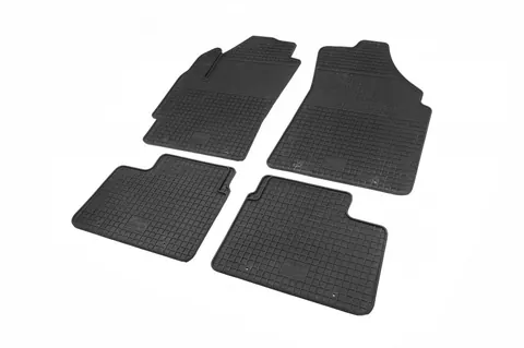 Гумові килимки (4 шт, Polytep) для Chevrolet Spark 2009-2015 рр — Chevrolet Spark 2009-2015 гг. DianaParts