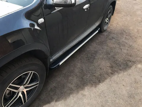 Бокові пороги Maya V1 (2 шт., алюміній) для Renault Duster 2008-2017 рр — Renault Duster 2008-2017 гг. DianaParts