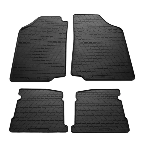 Гумові килимки (4 шт, Stingray Premium) для Chery Amulet 2003-2014 рр — Chery Amulet 2003-2014 гг. DianaParts